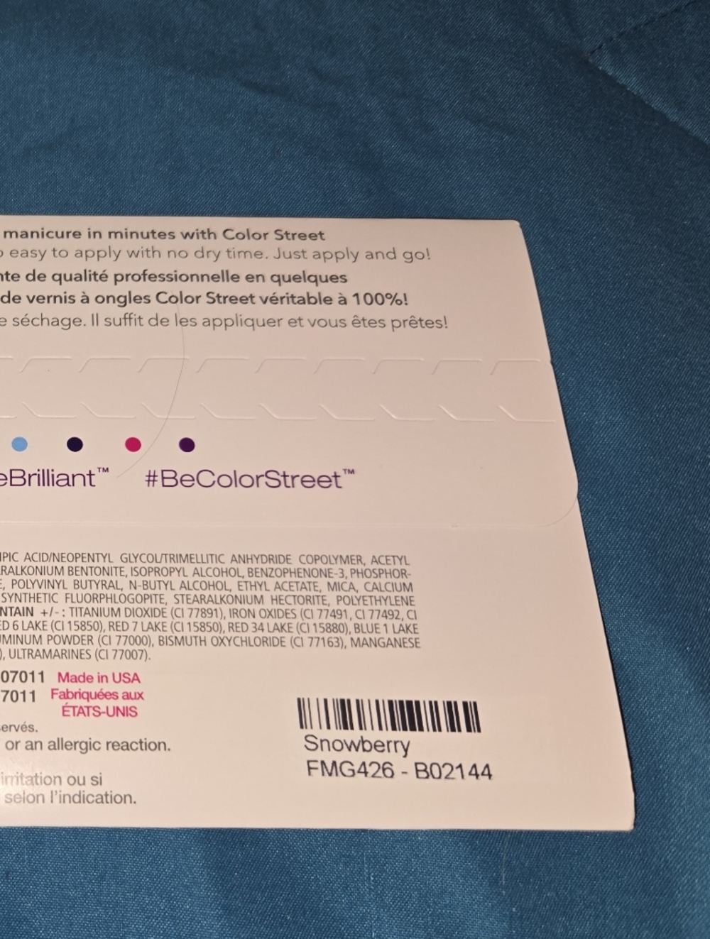 Color Street - Snowberry - Picture 2 of 2